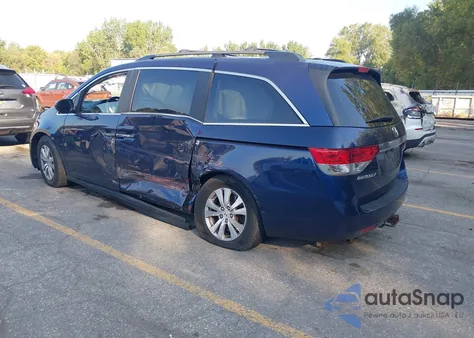 2015 Honda Odyssey Ex-L z USA, uszkodzony, nr VIN 5FNRL5H6XFB008735
